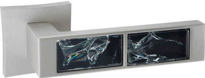 ORO-ORO BLACK GLASS 203-13E - nickel - Handles