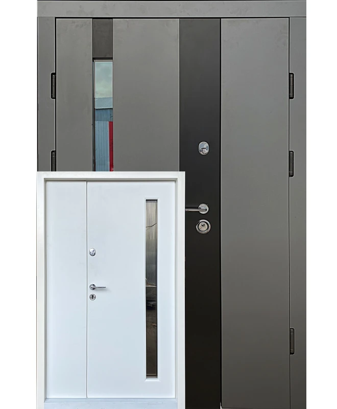 "Redfort" модель 1200 Марсель со стеклопакетом - Doors in stock