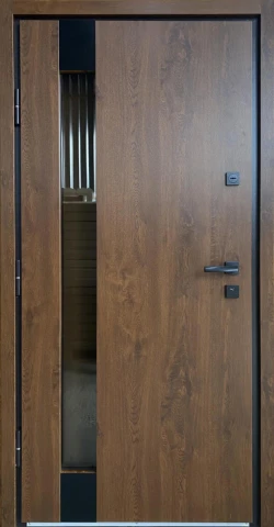 "Redfort" модель Крона зі склопакетом - Двері в наявності на складі