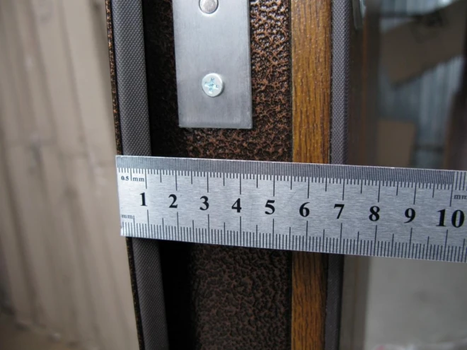 "Redfort" модель Метал-МДФ 16 мм - Doors in stock