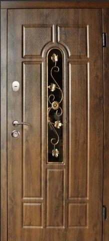 "Redfort" модель Арка з ковкою - Двері в наявності на складі