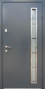 "Redfort" модель Метал-МДФ зі склопакетом - ENTRANCE DOOR