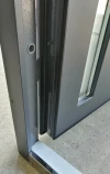 "Redfort" модель Метал-МДФ зі склопакетом - ENTRANCE DOOR