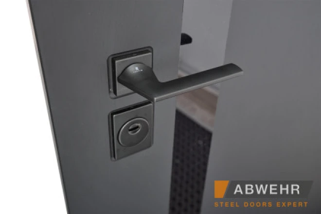 ABWEHR - 515 Stella (чорна текстура) - Двері в наявності на складі