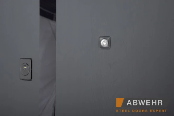 ABWEHR - 515 Stella (чорна текстура) - Двері в наявності на складі