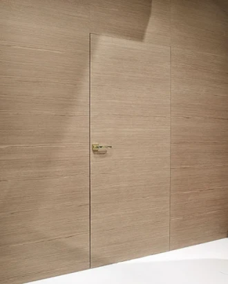 скрытая "Invisible" Wood шпон дуб белый xilo - Межкомнатные двери