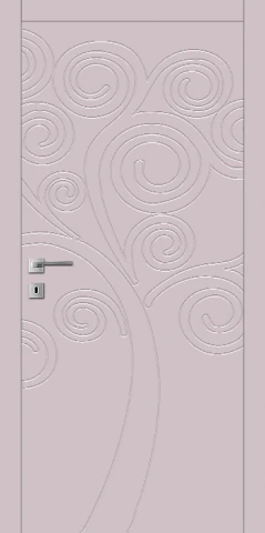 FL 9 "Avangard" с фрезеровкой - Межкомнатные двери