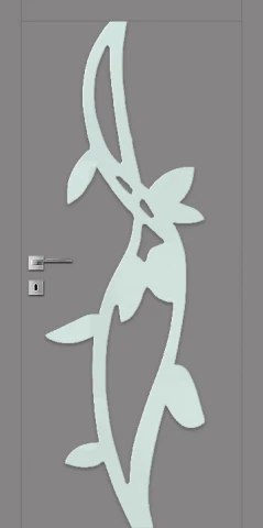 FL 18 "Avangard" с накладным элементом - Межкомнатные двери