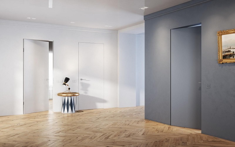 Приховані двері – легкий спосіб отримати додатковий простір вдома