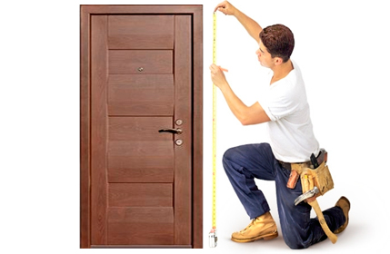 Как снять размеры двери?