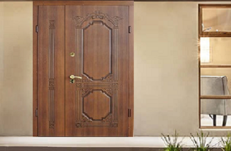 Двери входные полуторные