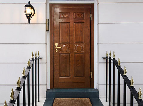 Дизайн входной двери 