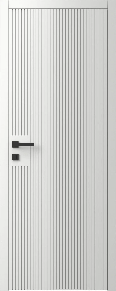 Avangard Art 6 білий шовк - Міжкімнатні двері