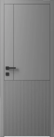 Avangard Art 9 сірий шовк - Міжкімнатні двері