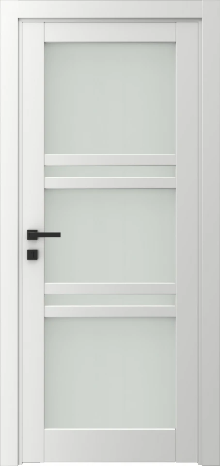 München L16 білий шовк - Міжкімнатні двері