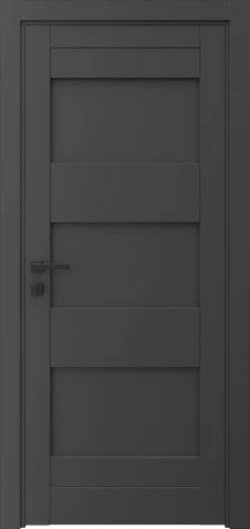 München L39 графит - Межкомнатные двери