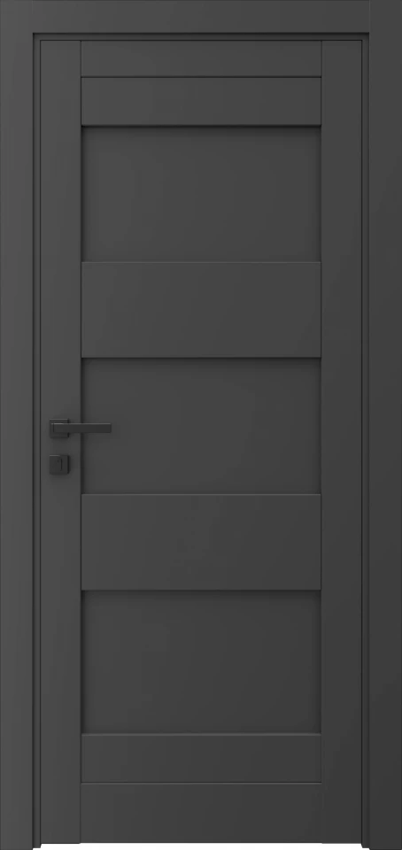 München L39 графит - Межкомнатные двери