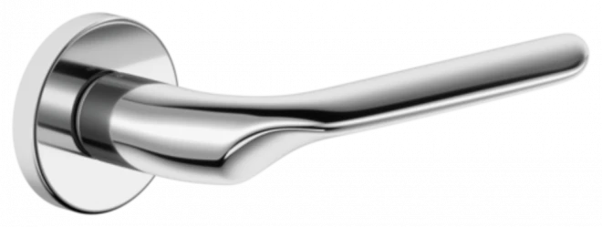 DND CHOP на круглой розетке VIS - матовая бронза - Ручки