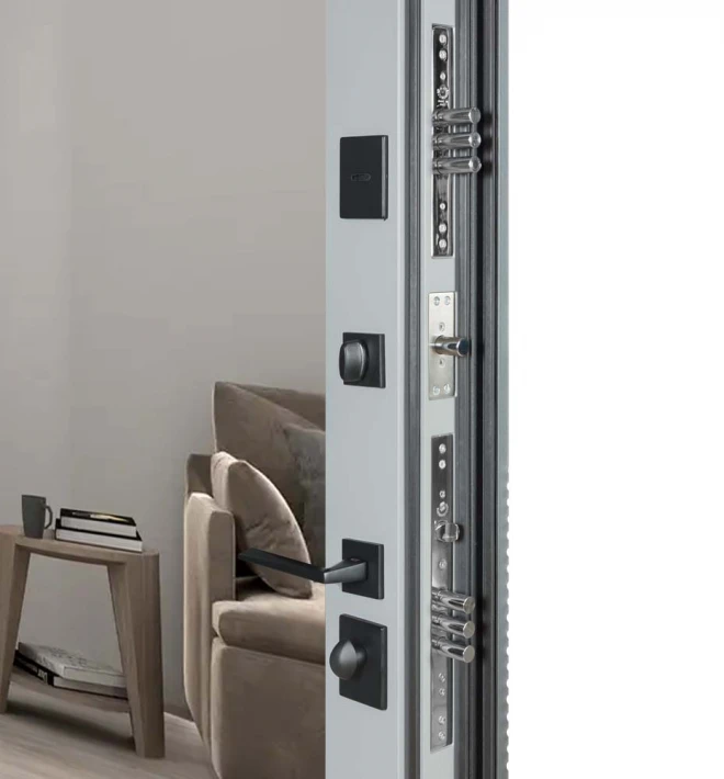  Булат модель 557\607  Securemme Дзеркало  - Двері в наявності на складі