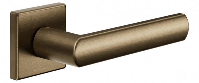 DND LUCE 02 на квадратной розетке VIS – матовая бронза - Ручки