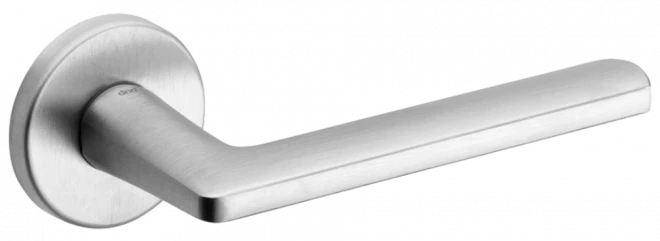 DND LUCE P на круглой розетке VIS - матовая латунь - Ручки