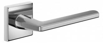 DND LUCE P 02 на квадратной розетке VIS - хром - Ручки