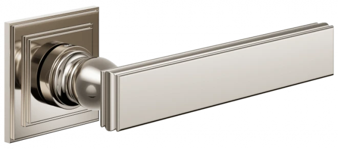 DND LUCREZIA 02 на квадратной розетке R - матовая бронза - Ручки