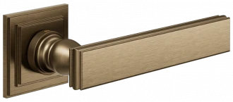 DND LUCREZIA 02 на квадратной розетке R - матовая бронза - Ручки