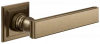 DND LUCREZIA 02 на квадратной розетке R - матовая бронза - Ручки