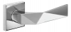 DND LUXURY 02 на квадратной розетке VIS - матовый хром - Ручки