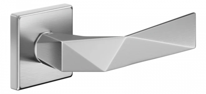 DND LUXURY 02 на квадратной розетке VIS - матовый хром - Ручки
