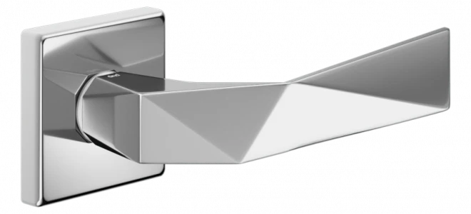 DND LUXURY 02 на квадратной розетке VIS - черный - Ручки