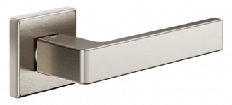 DND QUATTRO 02 на квадратной розетке VIS - матовый никель - Ручки