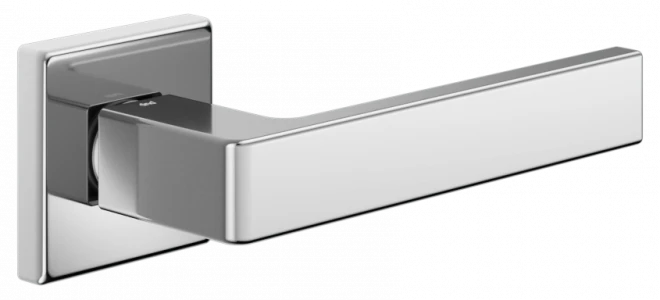 DND QUATTRO 02 на квадратной розетке VIS - хром - Ручки