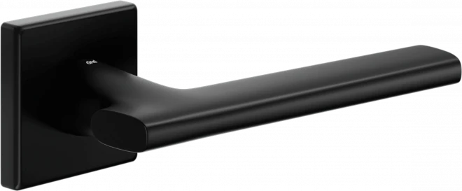 DND SAN 02 на квадратной розетке VIS - черный - Ручки