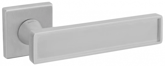 DND SoSHIC L 02 на квадратной розетке VIS - матовый хром/без декора - Ручки