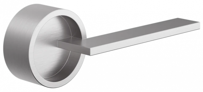 DND TIMELESS на круглой розетке FINE - серебро - Ручки