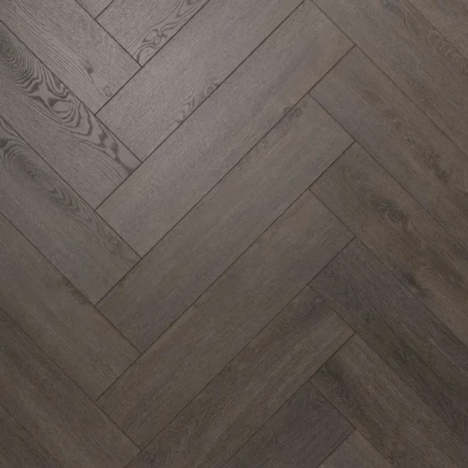 ALSAFLOOR Baton Rompu (Herringbone) V4 - 542 Aronia oak - Laminate