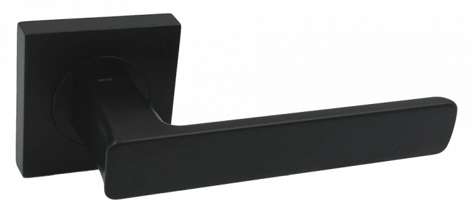 DND FOLD 02 на квадратной розетке 55мм - черный - Ручки