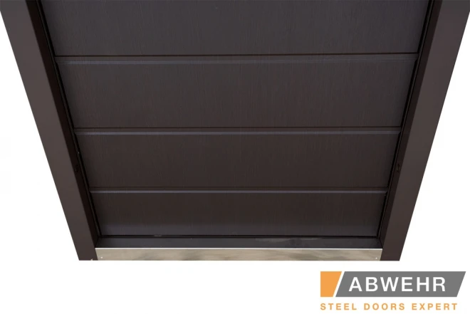 ABWEHR -  76 Solid RAL 8019T - Doors in stock