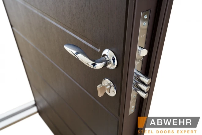 ABWEHR -  76 Solid RAL 8019T - Doors in stock
