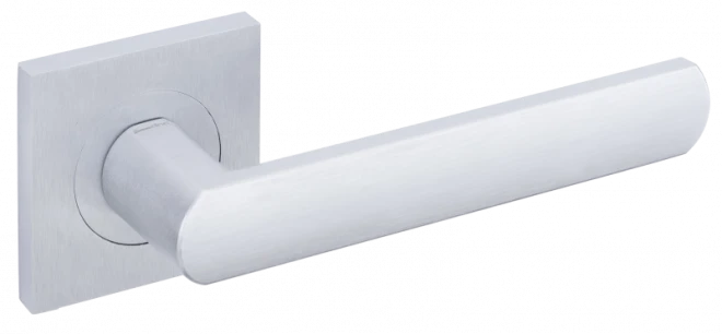 DND LUCE 02 на квадратной розетке 55мм - матовый хром - Ручки