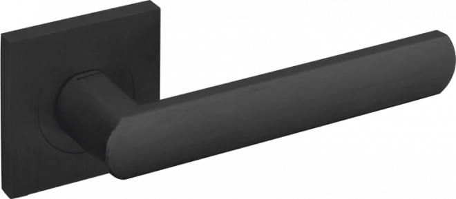 DND LUCE 02 на квадратній розетці 55мм - чорний - Ручки