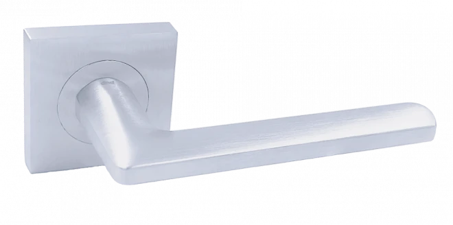 DND LUCE P 02 на квадратній розетці 55мм - матовий хром - Ручки