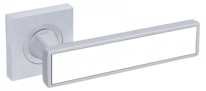 DND SoSHIC L 02 на квадратной розетке 55мм - матовый хром/без декора - Ручки