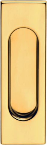 DND Rettangolare для раздвижной двери - матовая латунь - Ручки