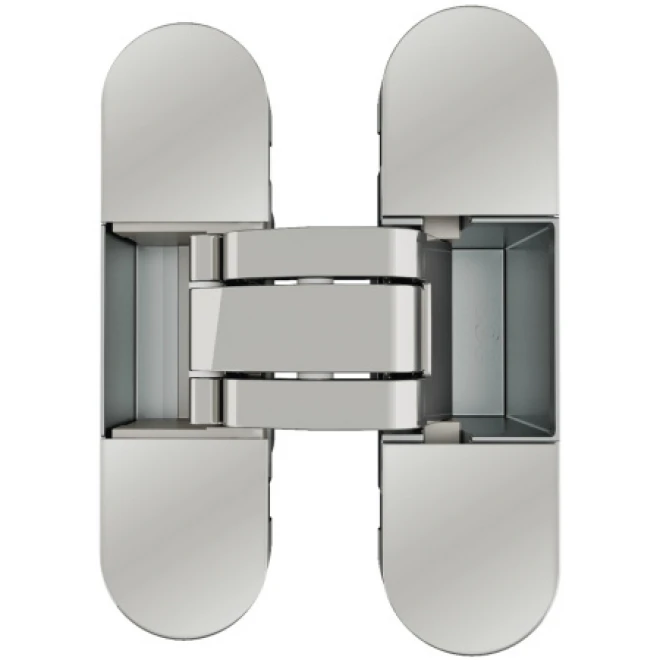 AGB Eclipse 2.0 - 110*30мм matte chrome - Door hinges