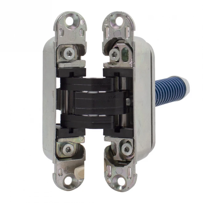 AGB Eclipse 3.2 - with closer - matte chrome - Door hinges