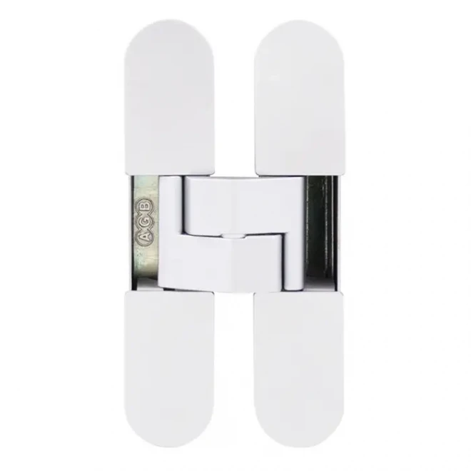 AGB Eclipse 3.2 - 115*23мм - белый - Дверные петли