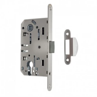 Rich-Art 410 С PZ (пластик) с отбойником - хром - Замки / Цилиндры 